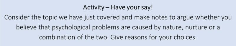 Activity – Have your say! Activity – Have your say!