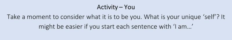 Activity – You Activity – You