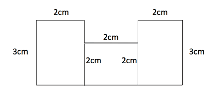 Composite shape areas added