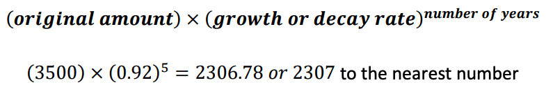 Decay rate calculation