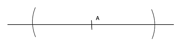 Drawing perpendicular lines