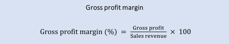 Gross profit margin Gross profit margin
