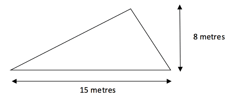 Area of a triangle Height and length of triangle