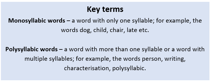 Language key terms Language key terms