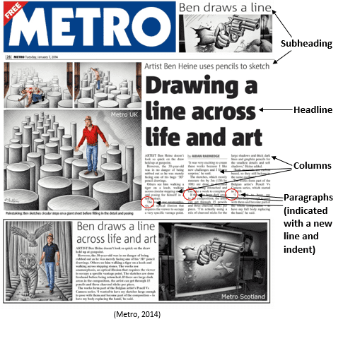 Metro paper cut-out Metro paper cut-out