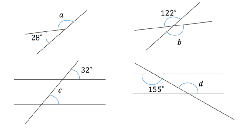 All about Geometry Missing angles