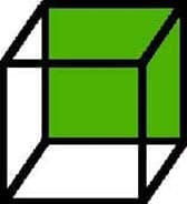 The Necker cube The Necker cube