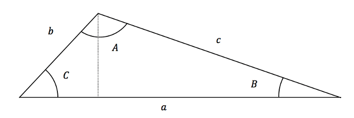 Finding the area of a triangle using Trigonometry Triangle trigonometry