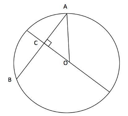 Chords Triangle within a circle