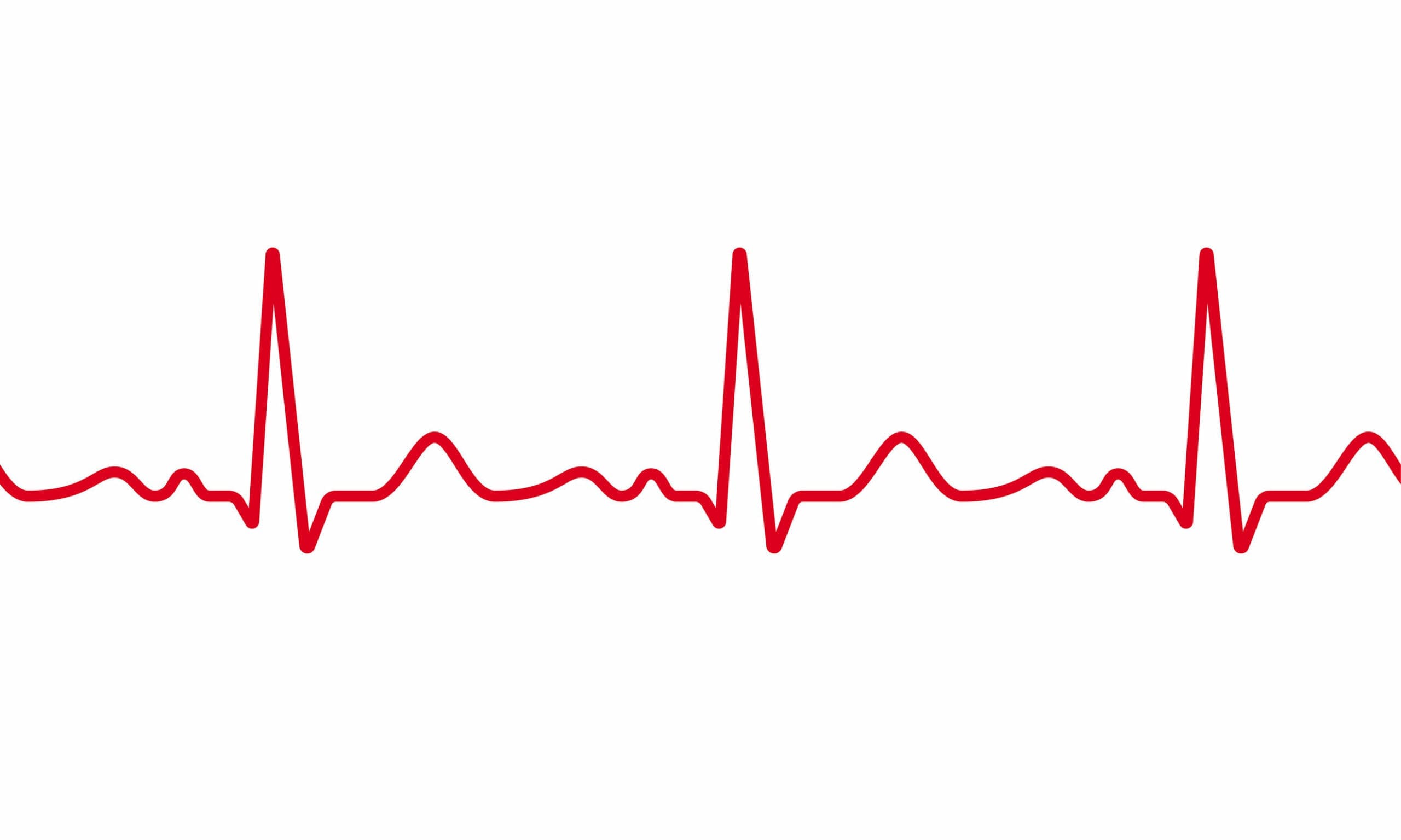 The changes of heart rate