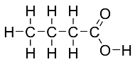 butanoic acid formula