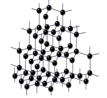 carbon atom in diamond forms carbon atom in diamond forms