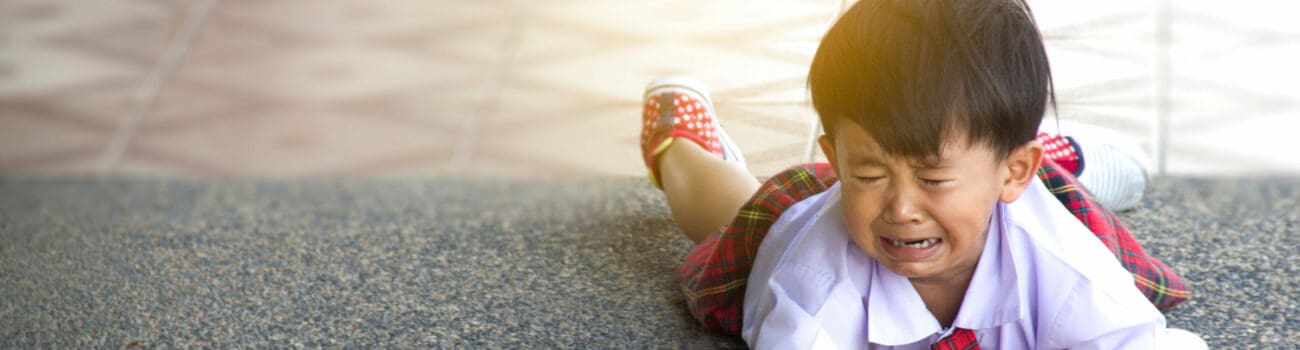 Child falling over in Nursery. Child falling over in Nursery.