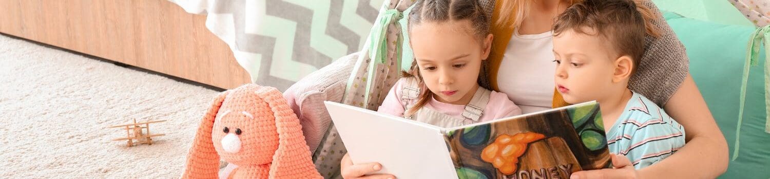 Marketing Strategies for Home-based Childcare Providers Childen reading